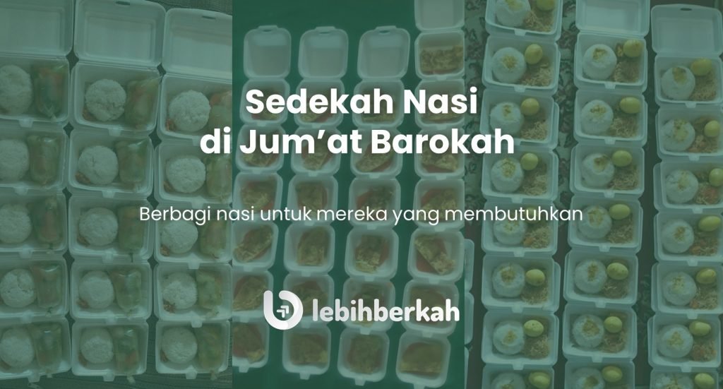 sedekah nasi di jumat barokah